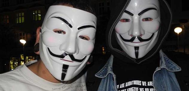 Anonymous napadli weby Babišových firem. Žádají konec EET a cenzury internetu